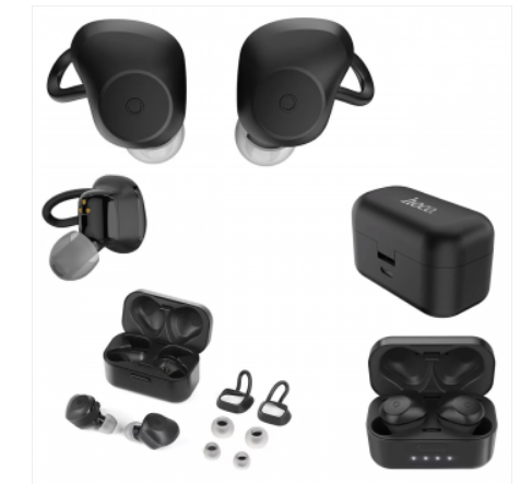 Наушники Bluetooth Hoco, ES15 Soul sound, Bt. 5.0, Box 280 mAh, 50 mAh, 10m, чёр