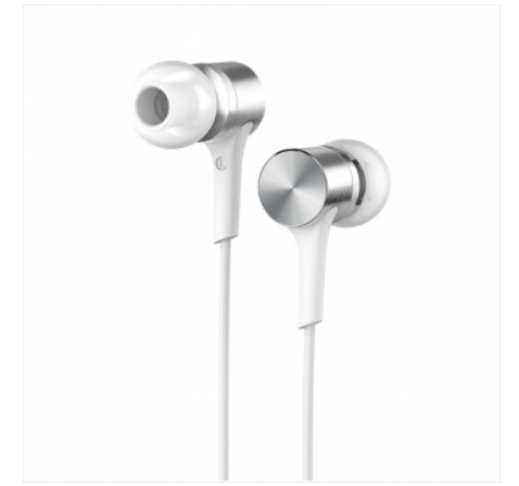 Наушники Hoco, M54, Pure music, mic, 1.2m, 11g, белый