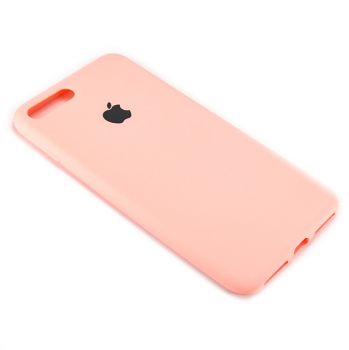 Силиконовый чехол с логотипом для Huawei Honor 8A, нежно персиковый