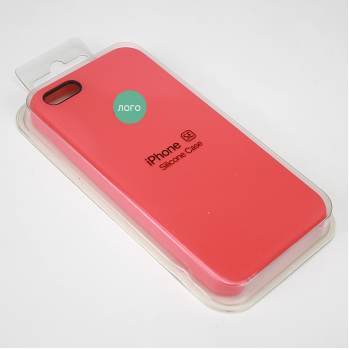 Силиконовый чехол Silicone Case для iPhone 6/6s, коралловый