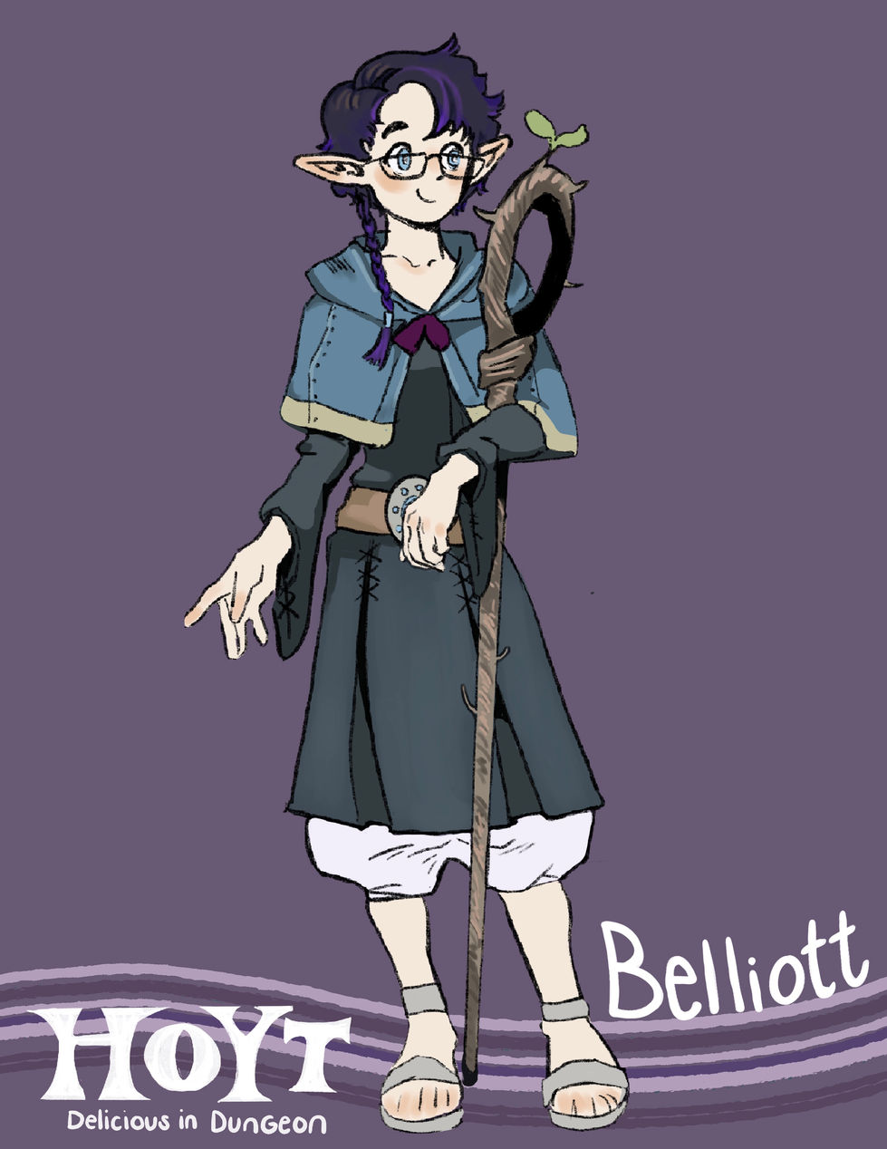 Dungeon Meshi Belliot, 2024
Digital Media on Procreate