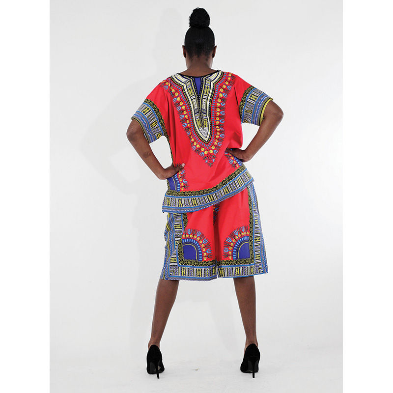 Thumbnail: Traditional Print Short Set (C-WS816)