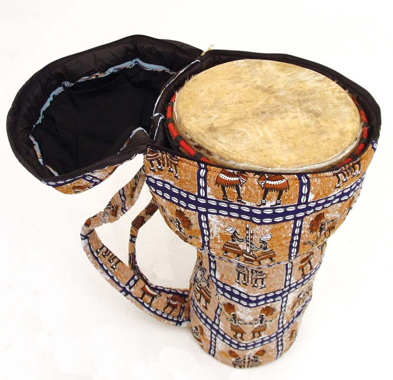 Thumbnail: Djembe Drum Bags - African Print Fabric