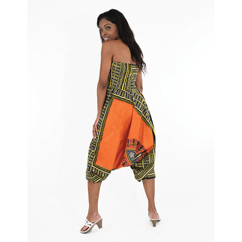 Thumbnail: Traditional Print Jumpsuit (C-U149)