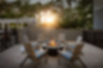 Fire Pit, Courtyard Grand Boulevard
