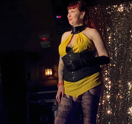 Pearl in yellow dress