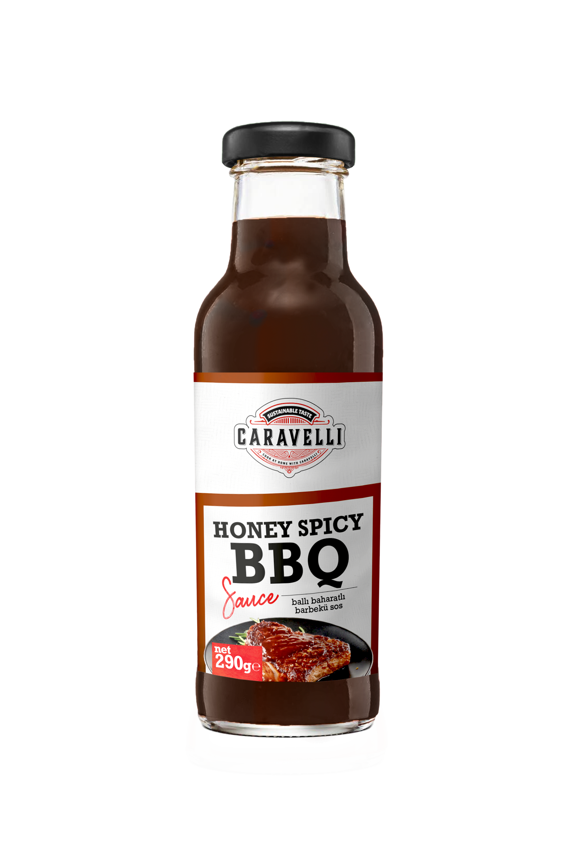 Ballı ve Baharatlı Barbekü Sos 290g