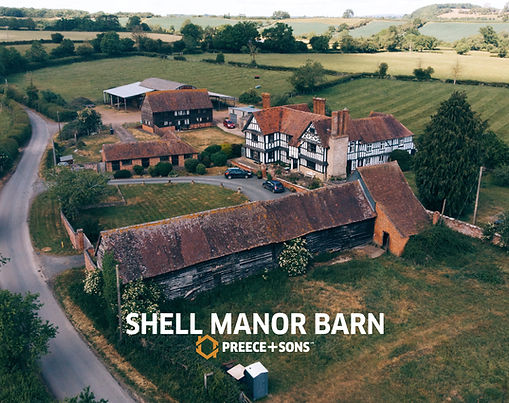 Grade 2 listed, Barn conversion in Himbleton, Worcestershire