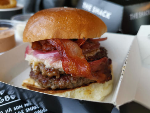 Burger at The Shack