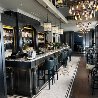 Stylish bar at Salon du Nord