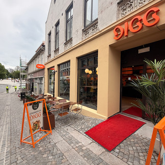 Outside seating Digg Stavanger