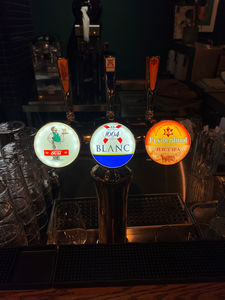 Beer on tap