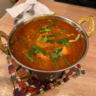 Achari chiken at Nora's