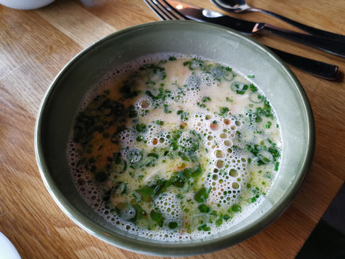 Fish soup at Fish & Cow
