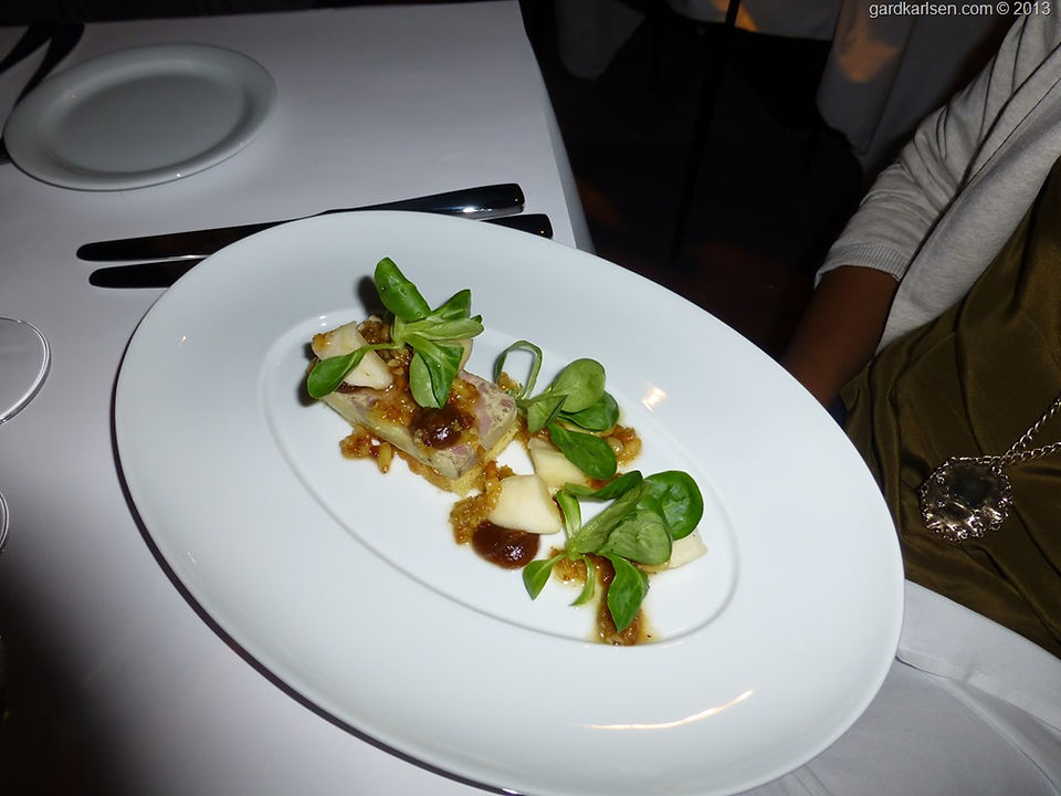 Duck terrine starter