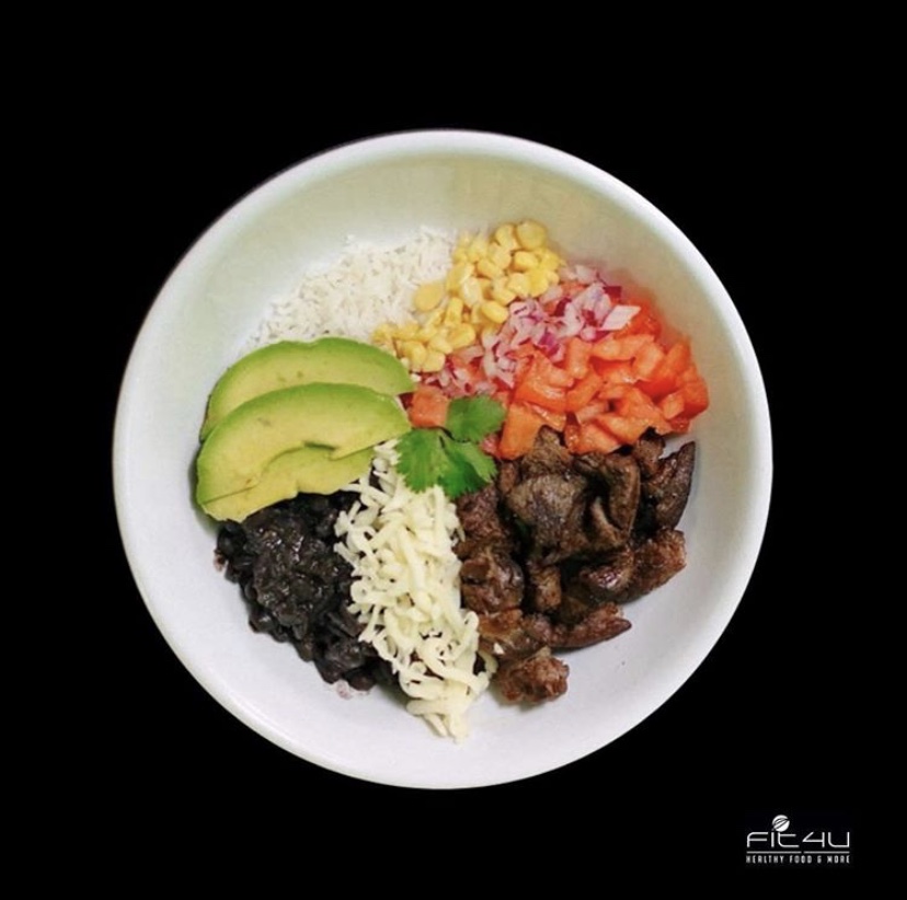Arranged Food and Objects