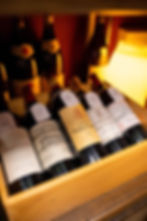 grands crus à la cave de la Maison Pellegrino