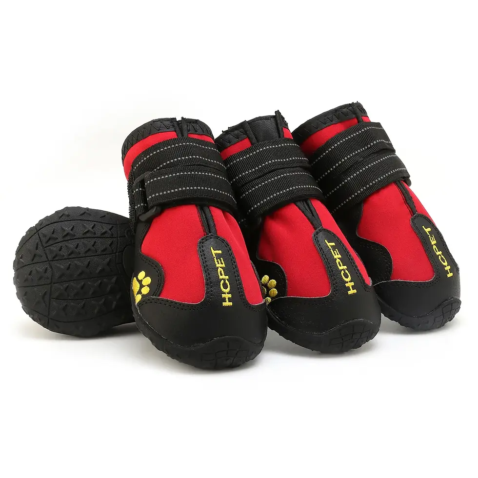 Miniatura: 4pcs/set Pet Dog Shoes