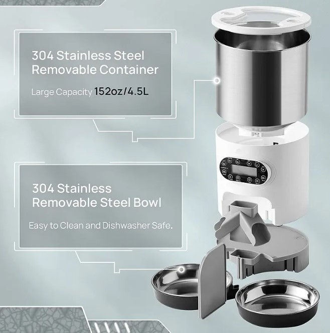 Miniatura: Double Meal Dispenser for Pets