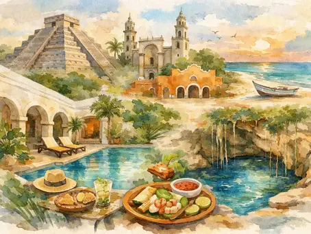 Wie findet man ein ruhiges Hotel in Mérida?