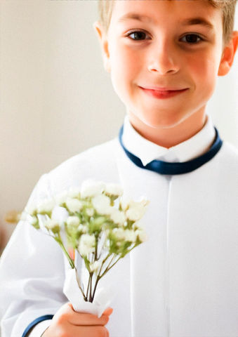 niños, comunión