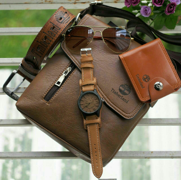Thumbnail: timberland. purse. hantaran kawin. hadiah. birtday. gift. watch. timberland set.
