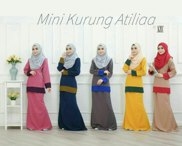 Thumbnail: baju kurung. baju kurung moden. modern kurung. kurung. moden. kain. kain lembut. fesyen terbaru. wanita. fesyen muslimah