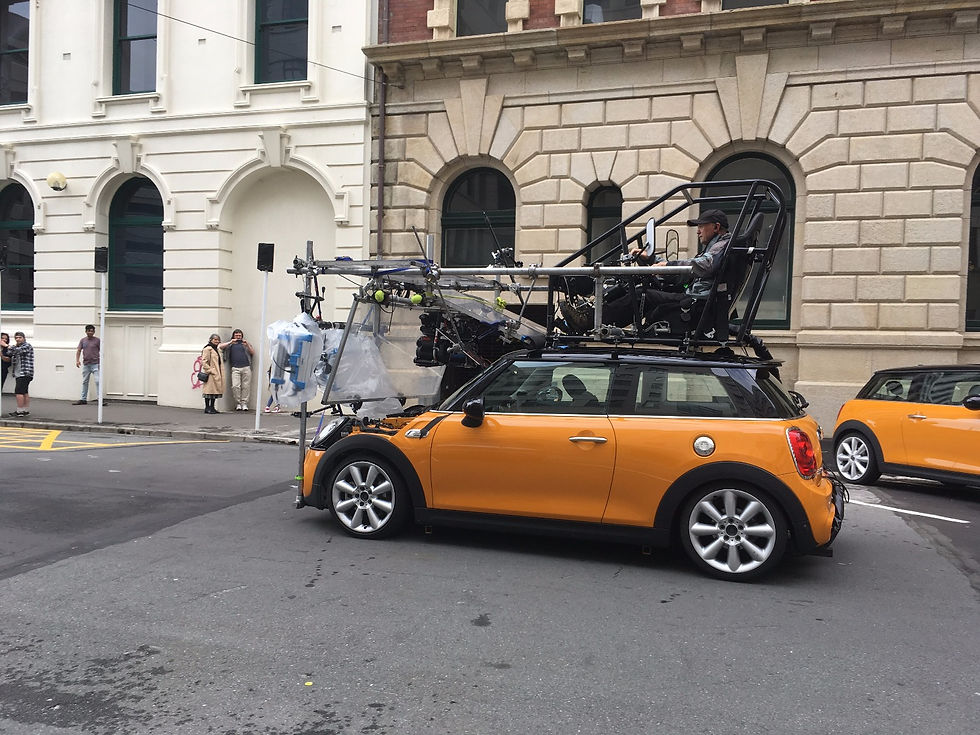 Stunt driving Pod