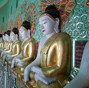 The cave of 45 Buddhas, Sagiang Hill