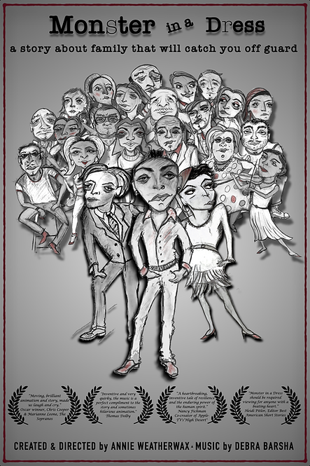 Monster in a Dress Poster