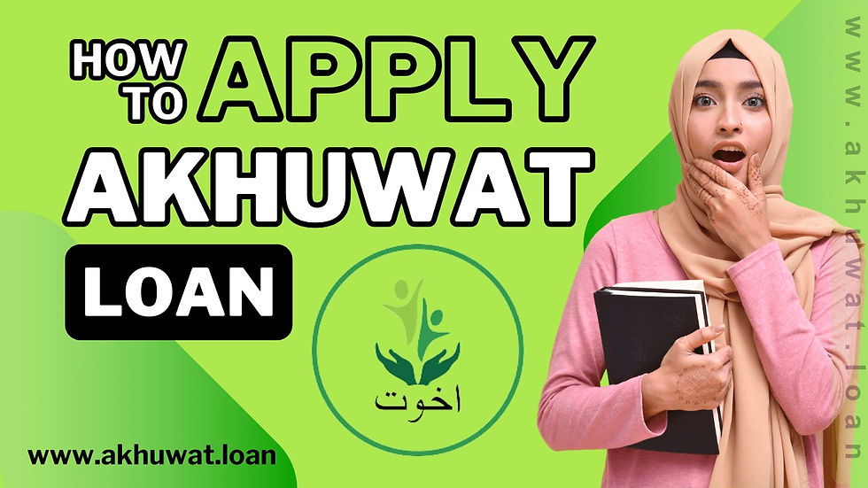 A Convenient Way to Access Financial Support: Online Apply for Akhuwat Loan