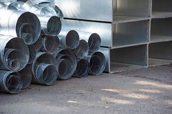 Steel spiral ducting