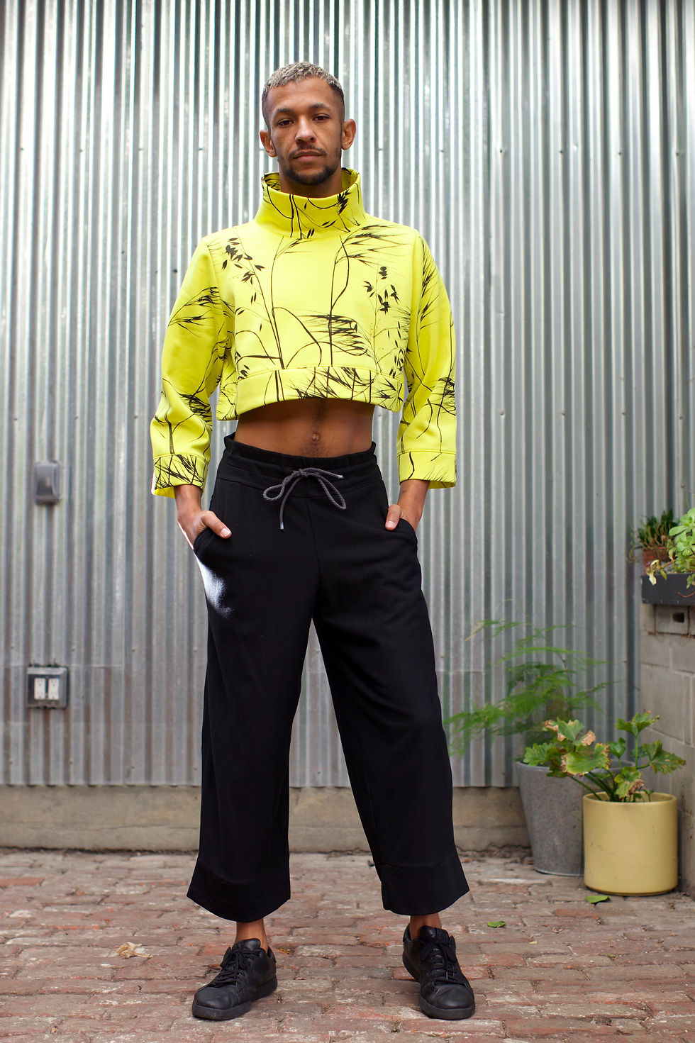 Thumbnail: SUMMER~ Crop Top Sweatshirt