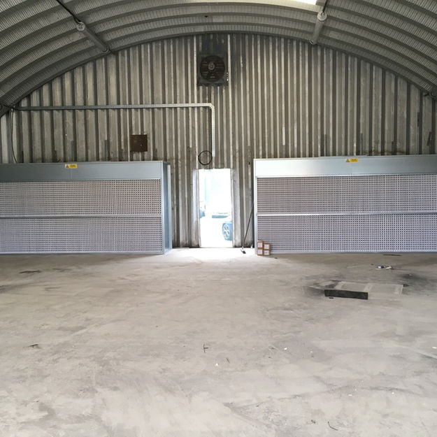 Bespoke paint spray booth