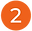 Orange circle with a white number two