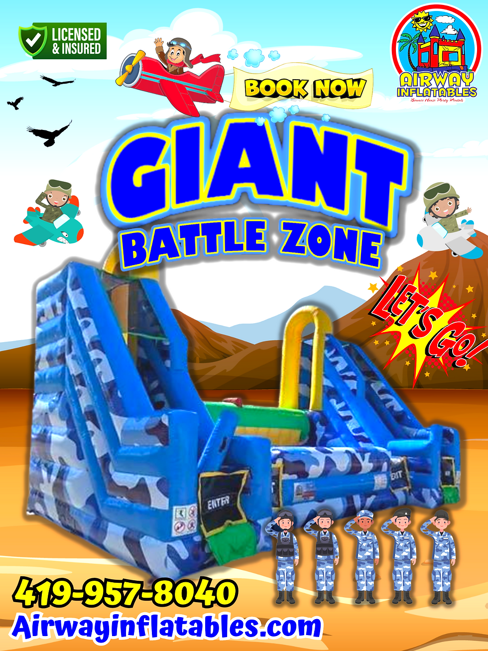 Airway Inflatables Bounce House Rentals