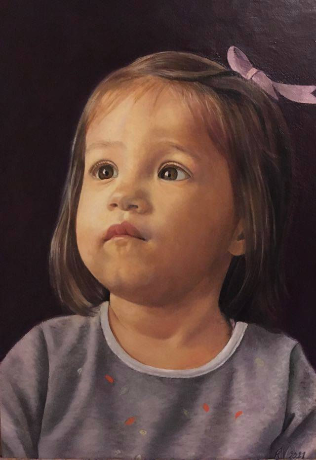 Portrait d'après photo