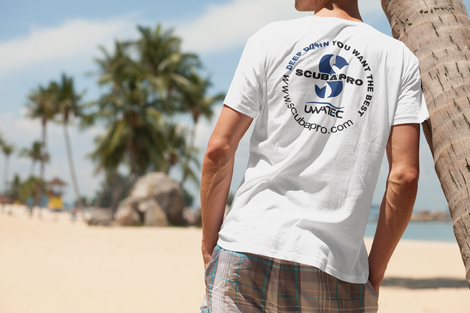 SCUBA SCUBAPRO "DEEP DOWN" TEE SHIRT