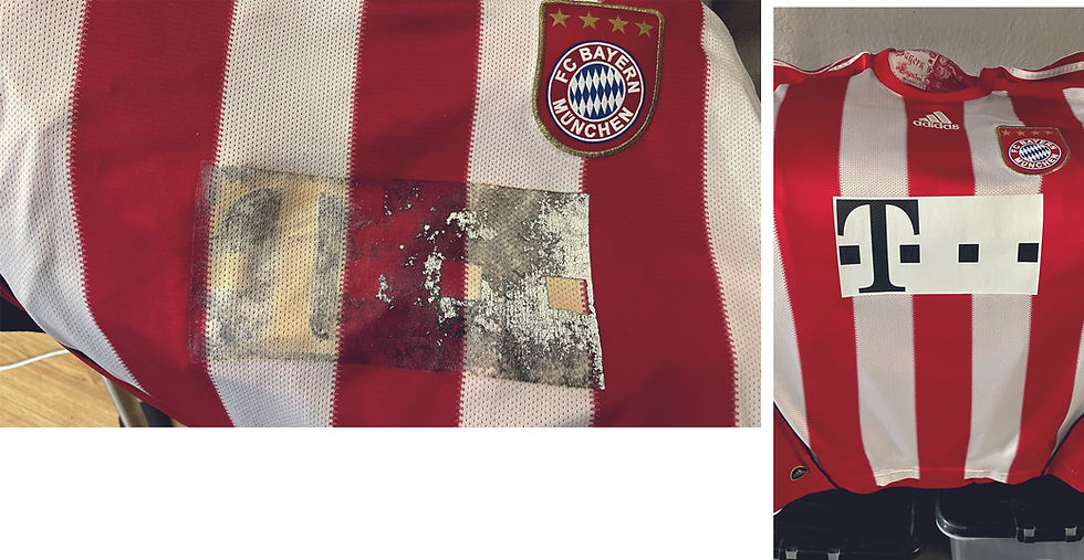 Thumbnail: FOOTBALL JERSEY REPAIR/RESTORATION SERVICE