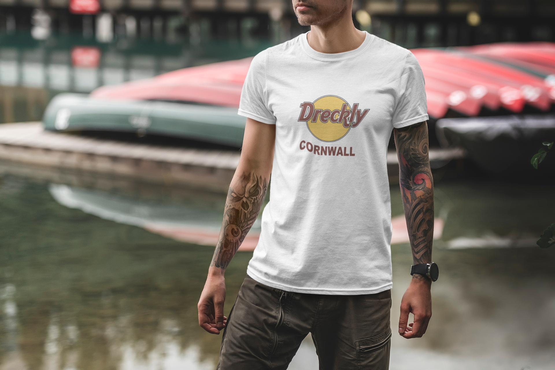 Cornwall Tee Shirt "DRECKLY"