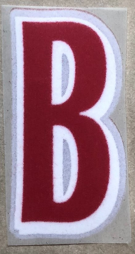 Thumbnail: BARCLAYS PREMIER LEAGUE PLAYER ISSUE LETTERS FELT TYPE 2004-07