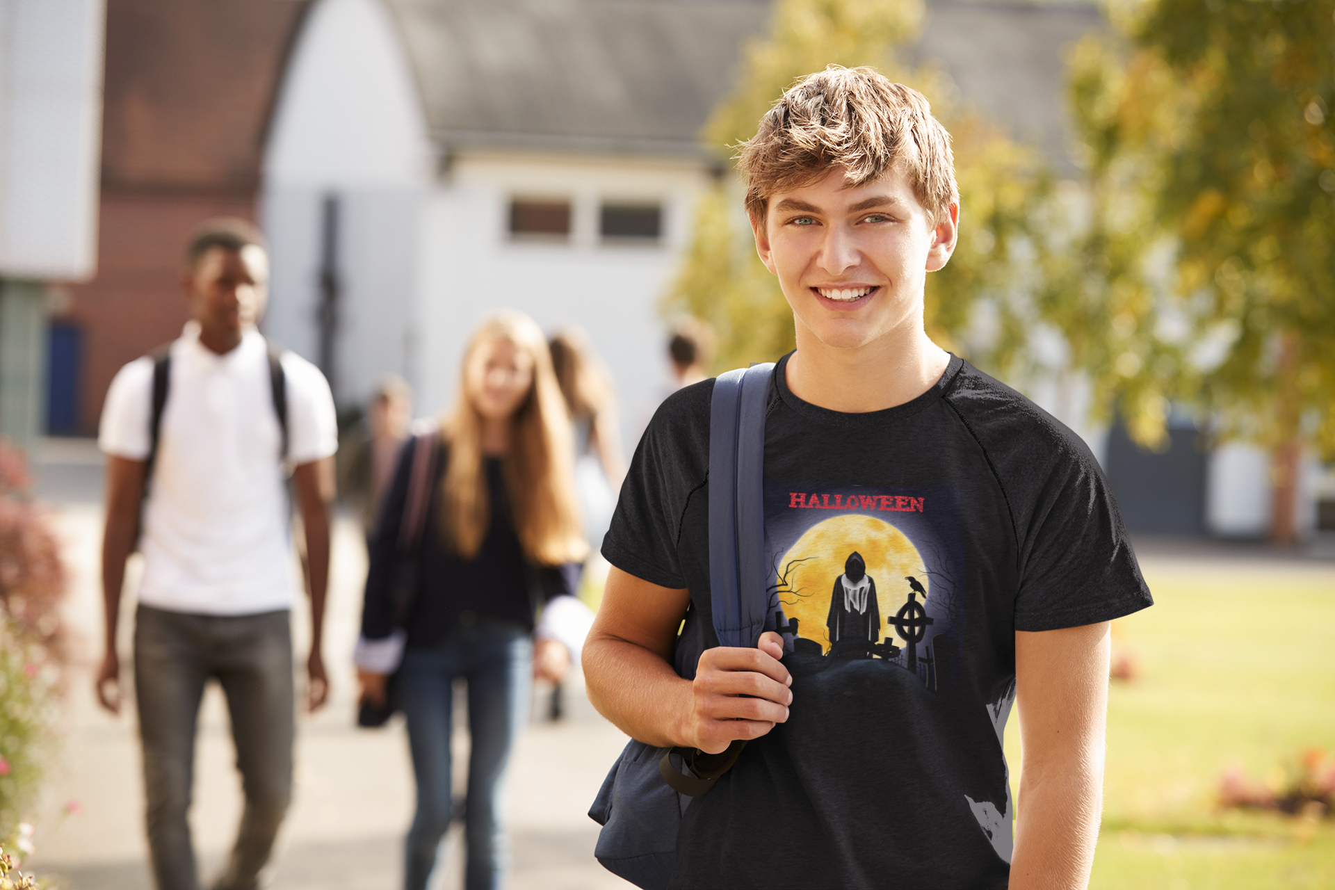 HALLOWEEN "GRAVEYARD #1" TEE SHIRT