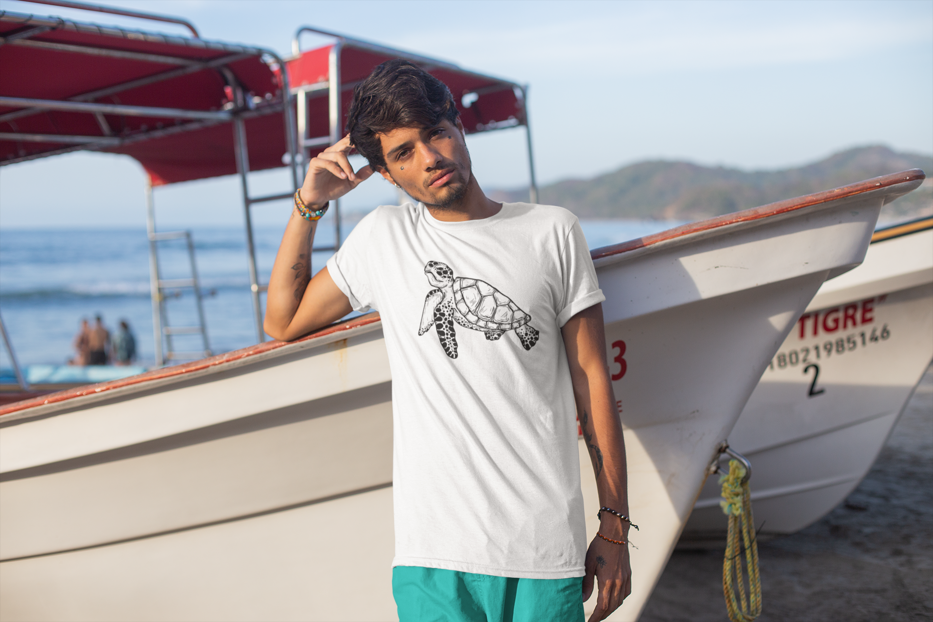 SCUBA TURTLE SEA LIFE T-SHIRT