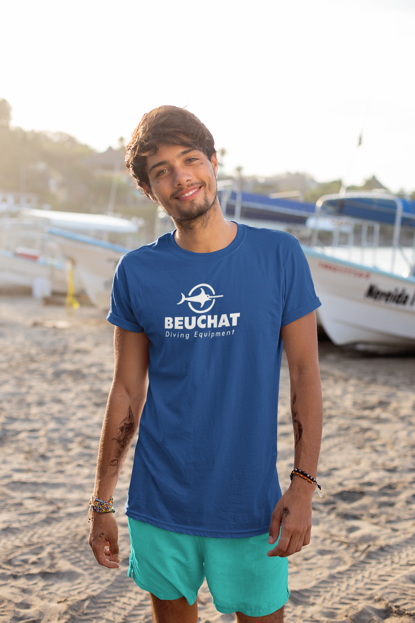 SCUBA BEUCHAT "DIVING EQUIPMENT" T-SHIRT
