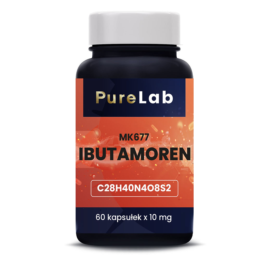 Kjøp MK-677 (Ibutamoren) 10 mg i Norge – Øk veksthormon og forbedre restitusjon