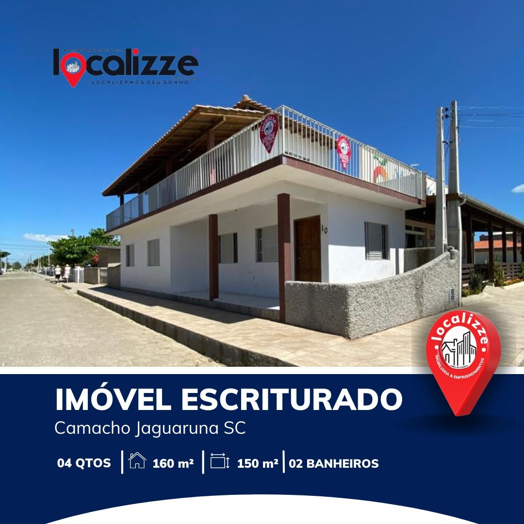✅Imóvel localizado no Camacho, Jaguaruna S/C.  ✅Seu sonho de ter uma casa de pra