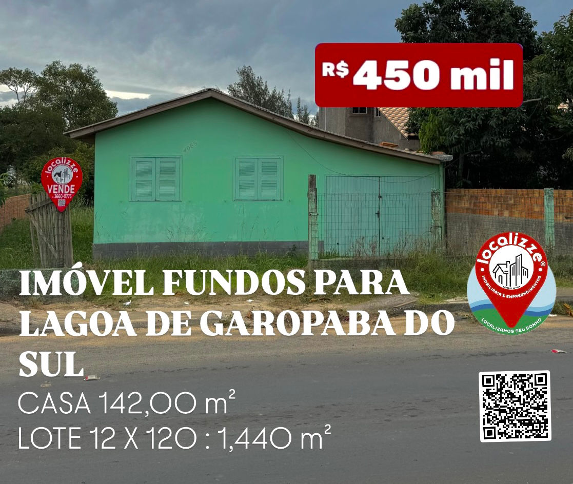 ✅Imóvel localizado na Garopaba do Sul , Jaguaruna S/C. ✅Aproveite para investir