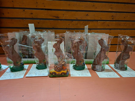 Les pâques sont passées au club!