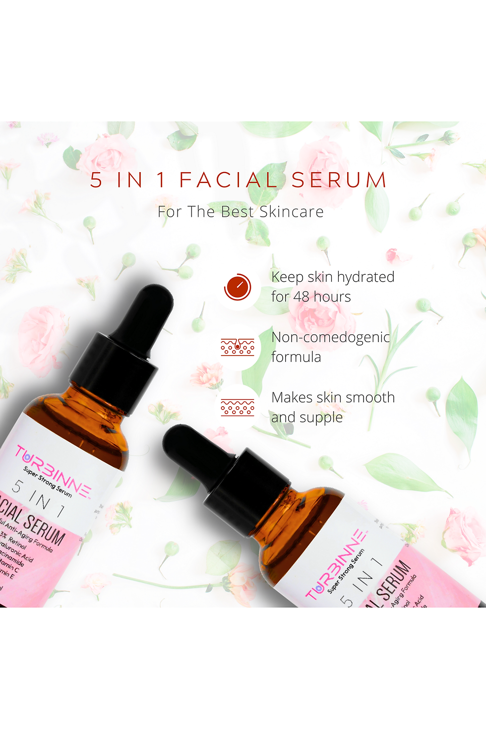 Thumbnail: Turbinne 5 in1 Overnight Serum. Concentrate nourishment.