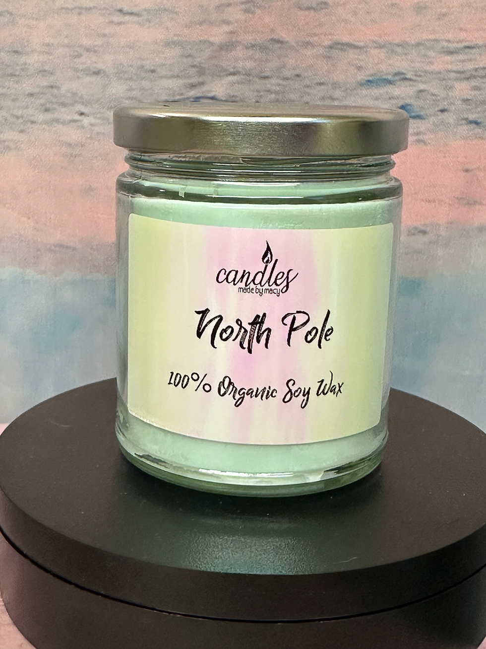 North Pole Candle